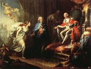 Jose Aparicio Inglada Godoy Presenting Peace to Charles IV Germany oil painting artist